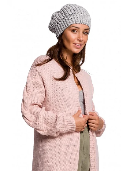 model 18002955 Baret šedý - BeWear model 18002955 Baret šedý - BeWear