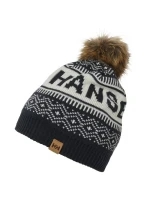 Unisex zimní čepice Beanie Černá s bílou  model 20826088 - Helly Hansen