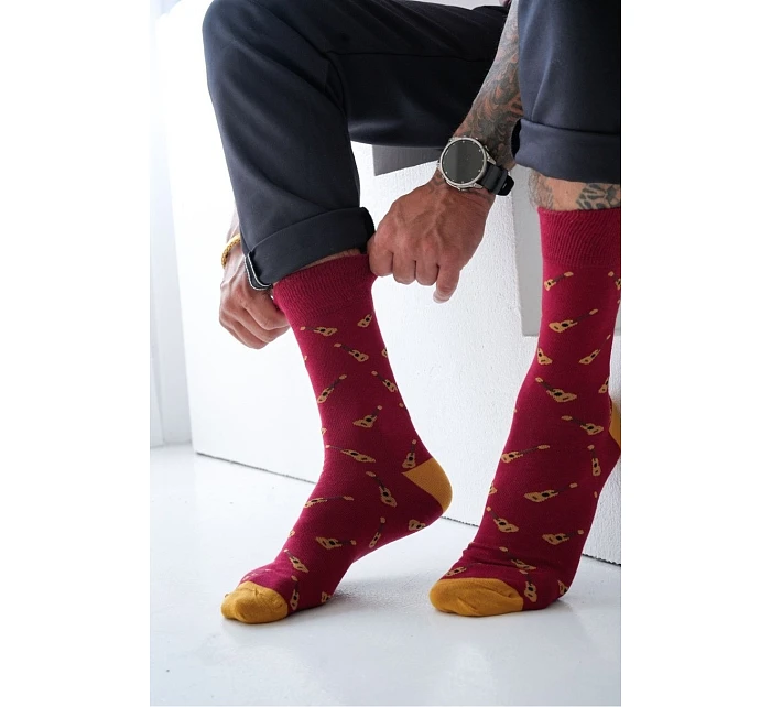 Pánské ponožky Malé kytary 0125.122