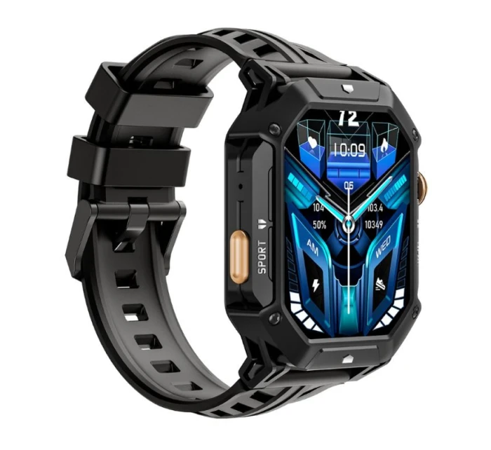 Pánské chytré hodinky Rubicon RNCF24-1 BLACK Pánské chytré hodinky Rubicon RNCF24-1 BLACK