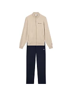 pánská tepláková souprava na zip v béžové a tmavě modré barvě model 22119784 - CHAMPION