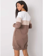 Šaty RV SK 5869.04 tmavě hnědé