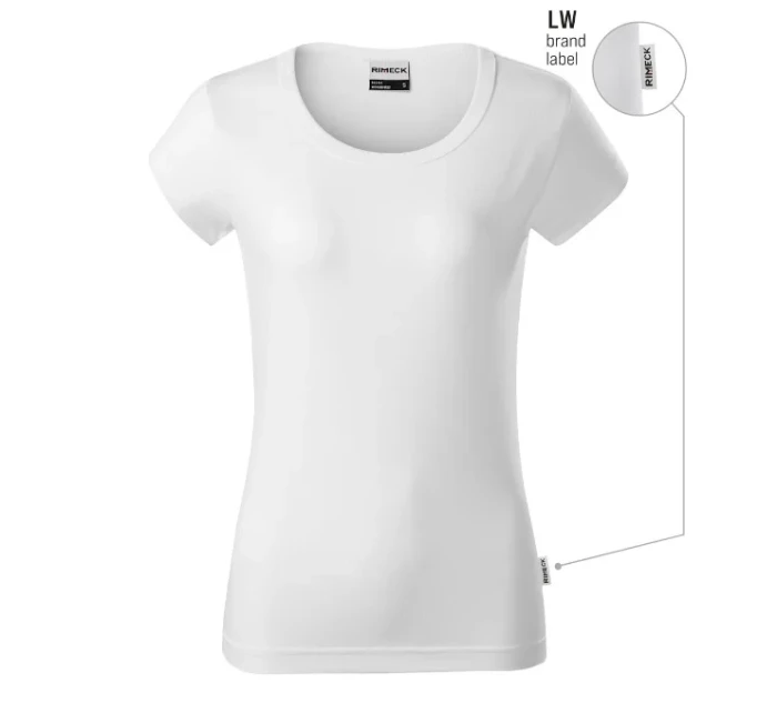 Resist tričko dámské bílá 00 (brand label)