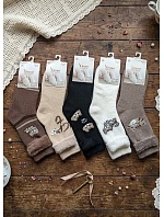 Ponožky WiK Xintao 3141 vzor 18 Merino 35–42