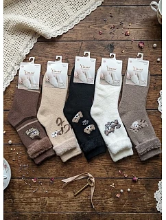 Ponožky WiK Xintao 3141 vzor 18 Merino 35–42