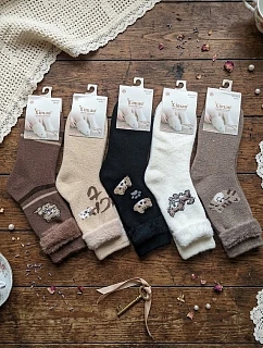 Ponožky WiK Xintao 3141 vzor 18 Merino 35–42
