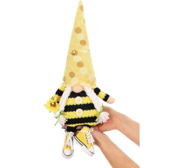 GHOST GNOM BABY 25CM IN TRAMPS SPRING DECORATION dětské