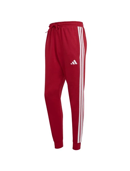 Pánské kalhoty Essential 3Stripes French Terry bordó model 22198214 - ADIDAS