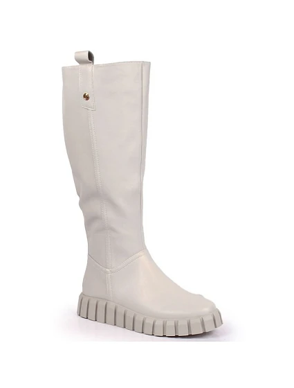 Ploché zateplené boty W model 22096534 beige - Potocki