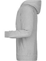 Pánská raglánová mikina s kapucí 02. grey heather model 22435140 - Daiber