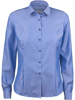 J.Harvest & Frost GB 01 Regular Women Nežehlivá halenka s dlouhým rukávem 63.0103 mid blue