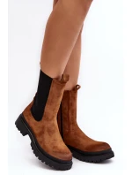 Dámské boty na zip Camel model 21638933 - EVENTO