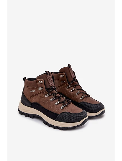 Pánské Trekingové Boty Big Star model 21706331 Hnědé - Big Star Shoes