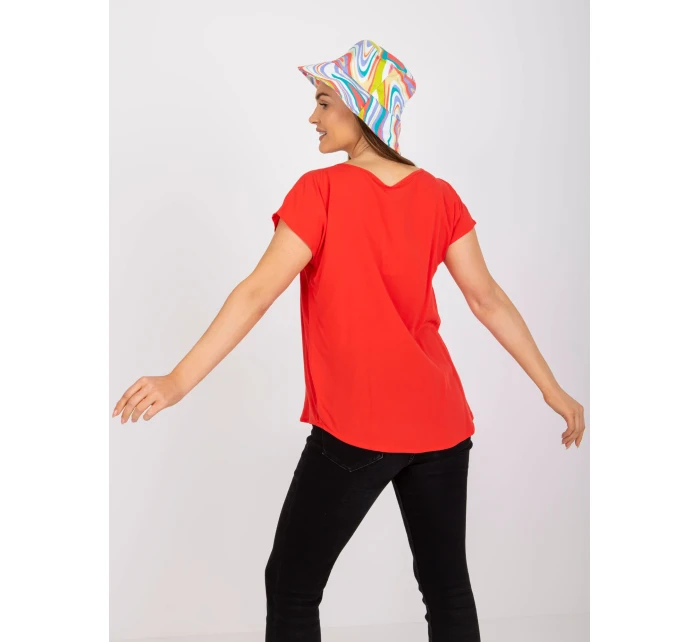 Dámská halenka-D73761W10978G-červená