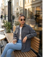 Košile KS tmavě šedá model 17843532 - FPrice