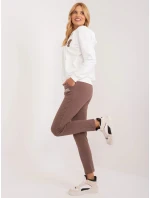 Dámská souprava RV KMPL 9178.27 Ecru s hnědou - FPrice Dámská souprava RV KMPL 9178.27 Ecru s hnědou - FPrice