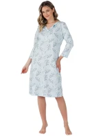 Dámská noční košile MMax 3/4 M2XL model 20221745 - LEVEZA Dámská noční košile MMax 3/4 M2XL model 20221745 - LEVEZA