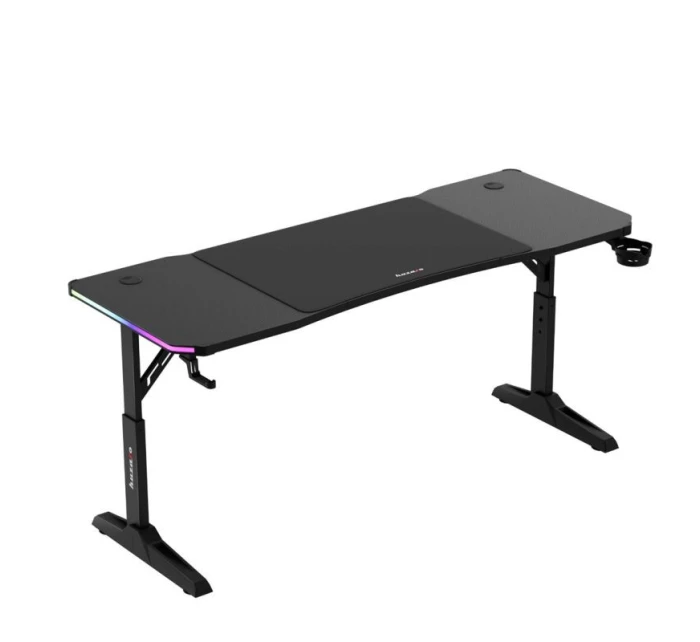 Herní stůl Hero model 21429425 RGB Black - Huzaro