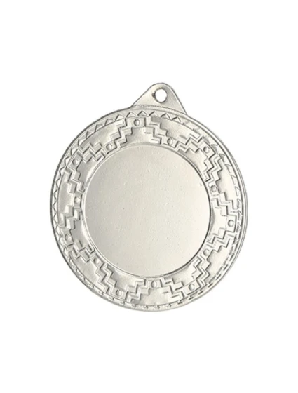 Celková stříbrná medaile s místem pro vložení