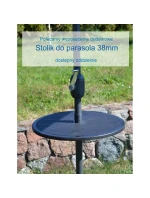 ZAHRADNÍ SLUNEČNÍK 300 CM SKLÁDACÍ ŠEDÝ