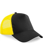 Beechfield B 640 5 panelová Trucker kšiltovka 53.0640 black/yellow Beechfield B 640 5 panelová Trucker kšiltovka 53.0640 black/yellow