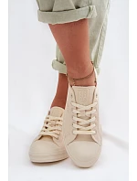 Dámské tenisky Big Star model 22042680 Béžové - Big Star Shoes