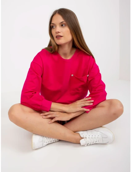 Mikina RV BL 8066.32P fuchsiová