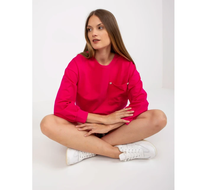 Mikina RV BL 8066.32P fuchsiová