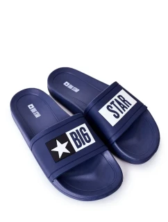 Pánské pantofle Big Star - tmavě modré