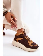 Dámská sportovní obuv Memory Foam System Big Star KK274404 Hněde Dámská sportovní obuv Memory Foam System Big Star KK274404 Hněde