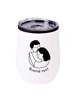 Personalizovaný termohrnek "BOWL" - pár v objetí Personalizovaný termohrnek "BOWL" - pár v objetí