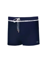 Pánské plavky L4 8 tm. modré - Self Pánské plavky L4 8 tm. modré - Self