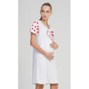 Dámská noční košile mateřská Love Dámská noční košile mateřská Love