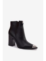 Boty na podpatku  model 217180 Step in style