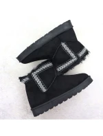 Dámské sněhule semišové černé Potocki 06303