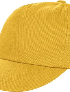RC 5 panelová polyesterová kšiltovka 28. yellow model 22424683 - Result Headwear