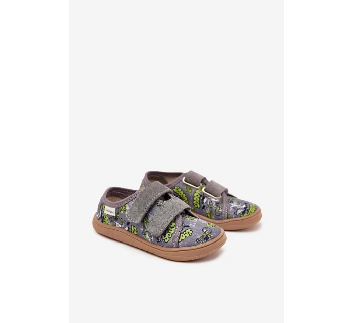 Pantofle Chlapecké S  Šedé model 21705469 - Milami