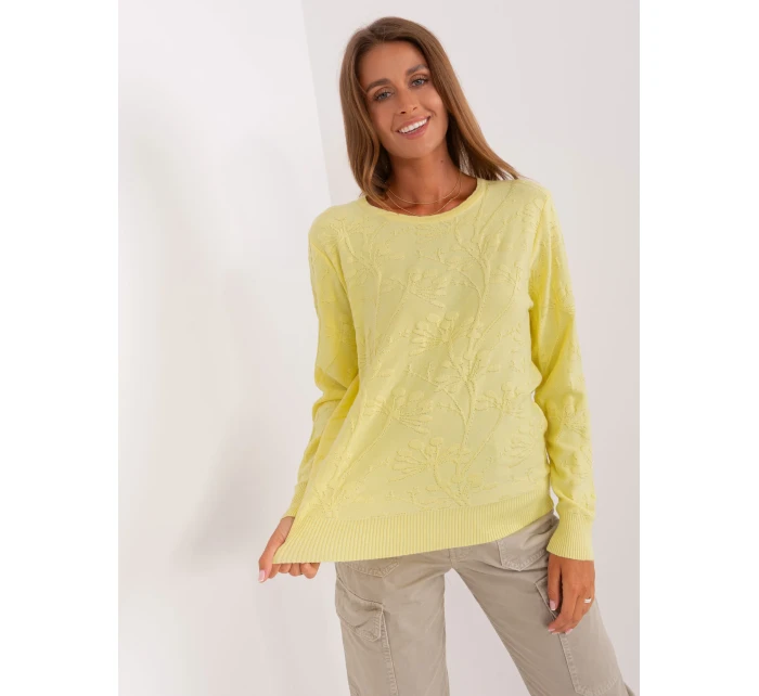 Jumper AT SW 2231.99P jasně žlutá Jumper AT SW 2231.99P jasně žlutá