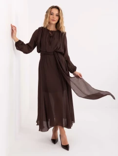 Šaty MI SK 27580.02 tmavě hnědé