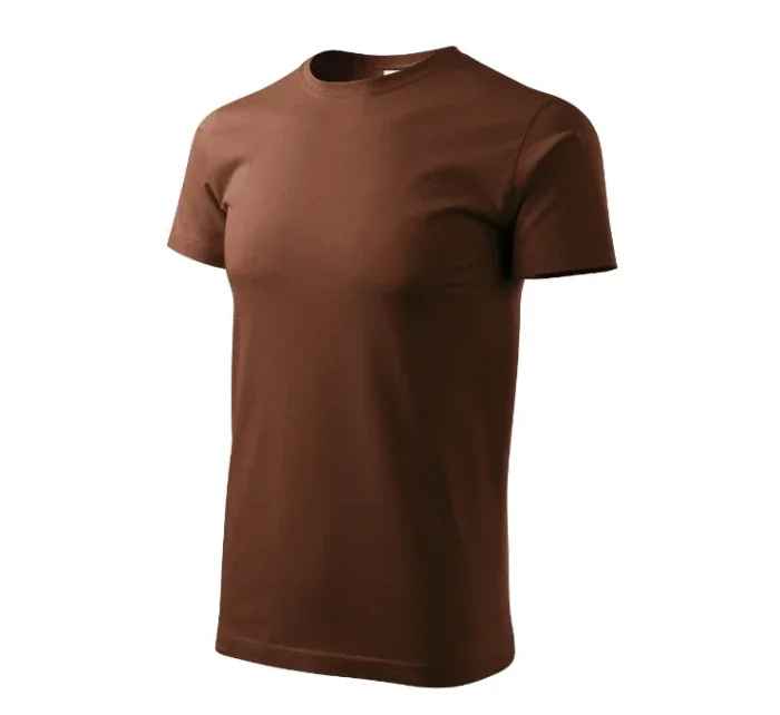 Heavy New tričko unisex čokoládová Heavy New tričko unisex čokoládová