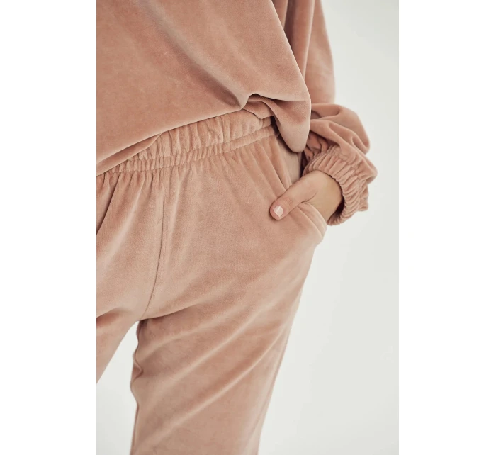 Dámská tepláková souprava Belle 01 béžová model 19446199 - Taro Dámská tepláková souprava Belle 01 béžová model 19446199 - Taro