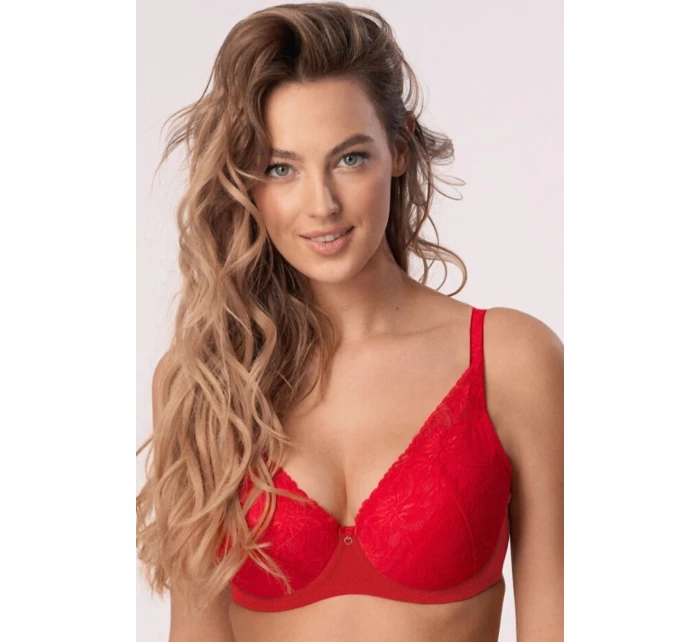 Podprsenka Laura push up červená