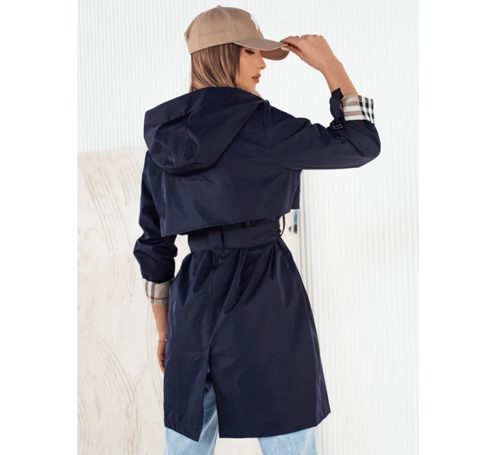 Dámská přechodná bunda parka navy blue Dstreet model 21974246 - FashionStreet