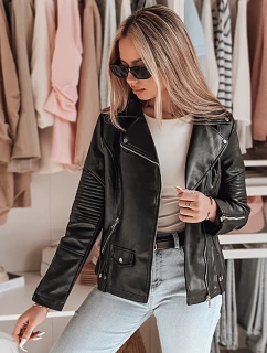 BIKEROSS dámská přechodná bunda ramones černá FashionStreet TY4790