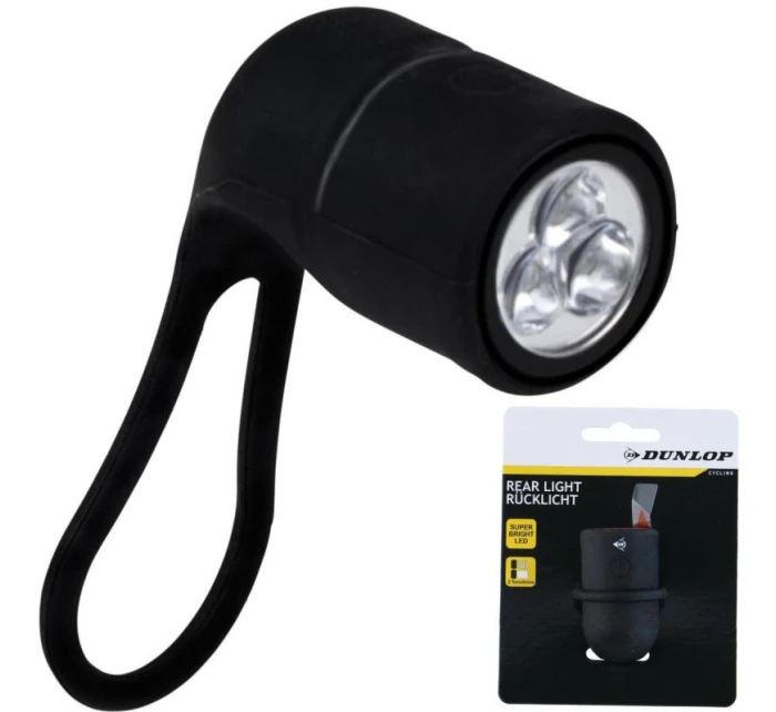 SILIKONOVÁ ZADNÍ LAMPA NA KOLO DUNLOP