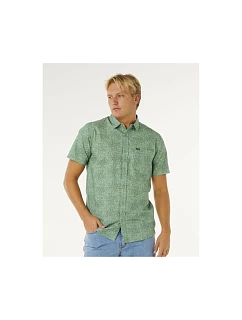 Pánská košile RIP CURL Hypno Micro S/S Shirt, zelená