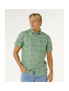 Pánská košile RIP CURL Hypno Micro S/S Shirt, zelená