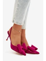 Lodičky s a mašlí model 21915052 - Boto Lodičky s a mašlí model 21915052 - Boto