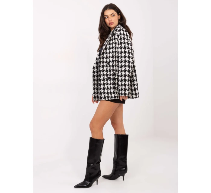 Bunda LK MA 510158.96 černobílá Bunda LK MA 510158.96 černobílá