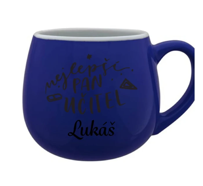 Personalizovaný keramický hrneček - NEJLEPŠÍ PAN UČITEL